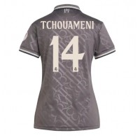 Real Madrid Aurelien Tchouameni #14 Fotballklær Tredjedrakt Dame 2024-25 Kortermet